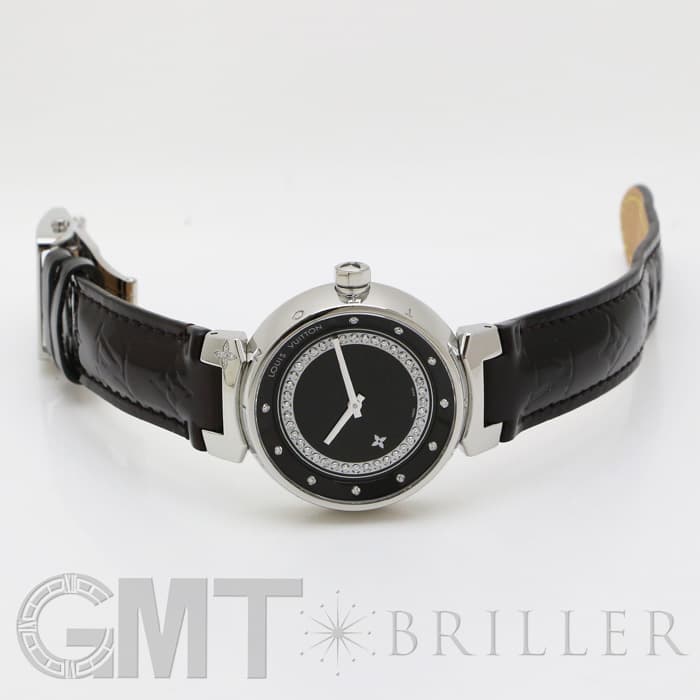 ルイ ヴィトン LOUIS VUITTON タンブール ディスク アマラント ディアモンMM Q1319 レディース ダイヤモンド クォーツ Tambour 90317507 LOUIS VUITTON】ルイヴィトン『タンブール ディスク アマラント