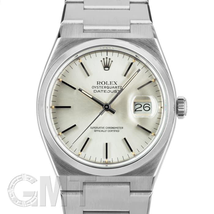 【非売品】ROLEX ロレックス オイスタークォーツ スタンド 中古)ROLEX ロレックス オイスタークォーツ 17000A シルバー（商品ID