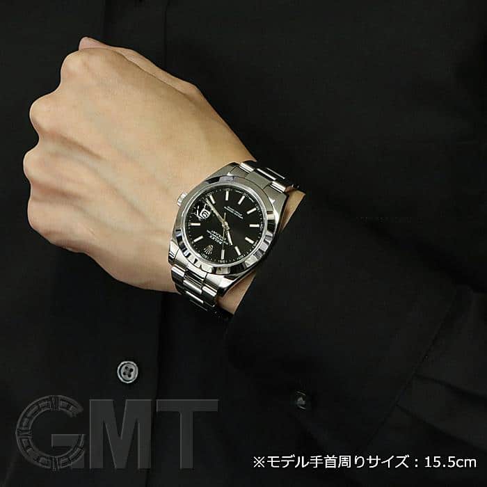 中古)ROLEX ロレックス デイトジャスト 41 126300 ブラック 中古)ROLEX ロレックス デイトジャスト 41 126300 ブラック