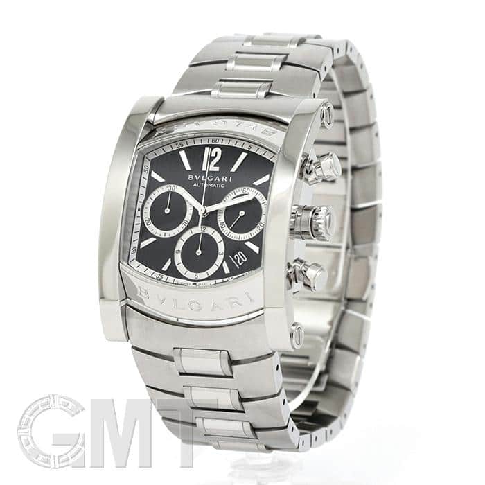 中古)BVLGARI ブルガリ アショーマ クロノグラフ AA48BSSDCH（商品ID