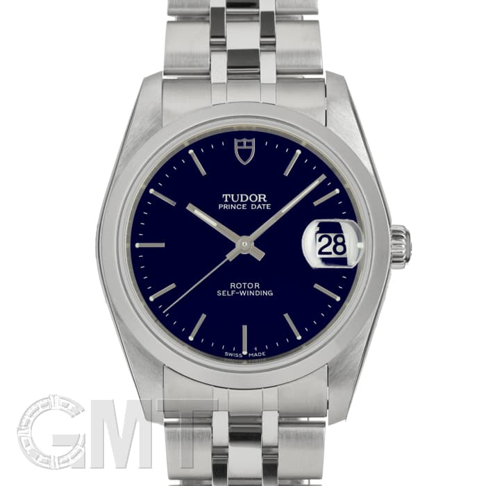 TUDOR 74000 プリンスデイト 自動巻 34mm メーカー保証期間内 新品)TUDOR チューダー プリンス デイト ブルー 34mm 74000（商品ID