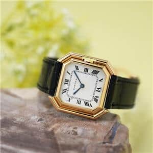 中古)CARTIER カルティエ サンチュールLM YG オートマティック