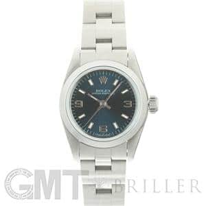 【 正規品 】ROLEX 美品! オイスターパーペチュアル 67180 ネイビー 中古)ROLEX ロレックス オイスターパーペチュアル 24mm 67180
