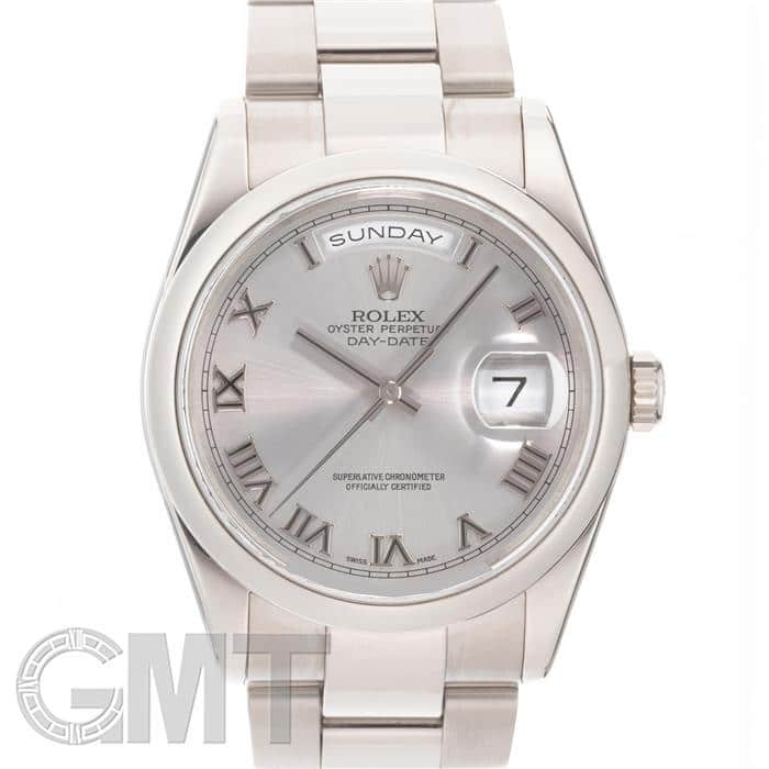 中古)ROLEX ロレックス デイデイト 118209 グレーローマ（商品ID