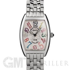 FRANCK MULLER フランク・ミュラー トノーカーべックス カラードリーム 1752QZCD シルバー メイン
