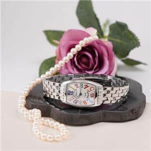 FRANCK MULLER フランク・ミュラー トノーカーべックス カラードリーム 1752QZCD シルバー メイン