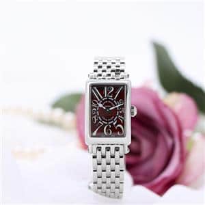 FRANCK MULLER フランク・ミュラー ロングアイランド プティ 802QZ ボルドー メイン