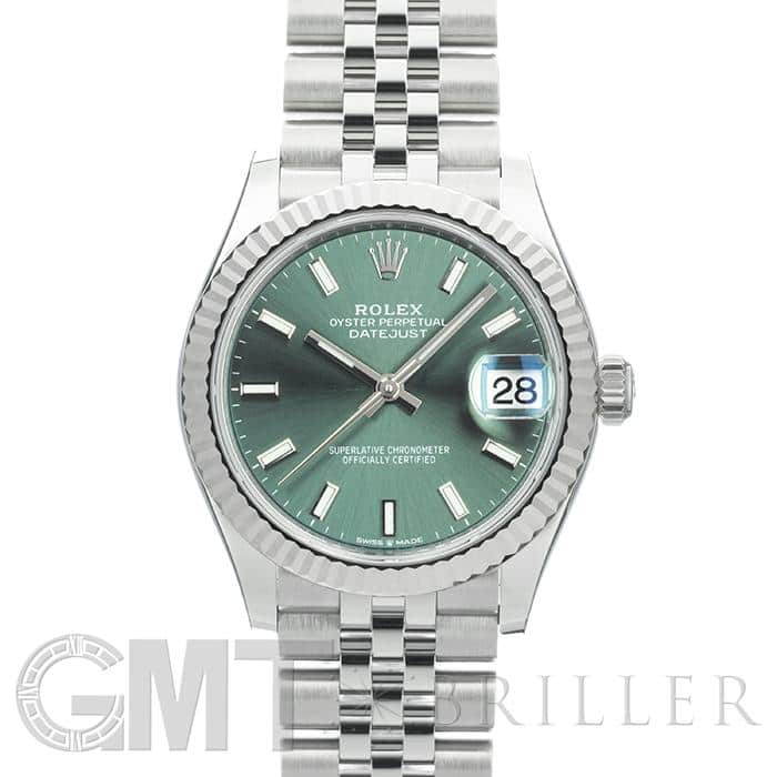 新品)ROLEX ロレックス デイトジャスト 31 278274 ミントグリーン