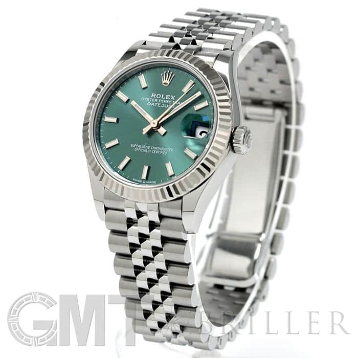 新品)ROLEX ロレックス デイトジャスト 31 278274 ミントグリーン