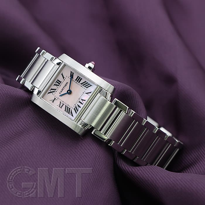 中古)CARTIER カルティエ タンク フランセーズ SM W51028Q3