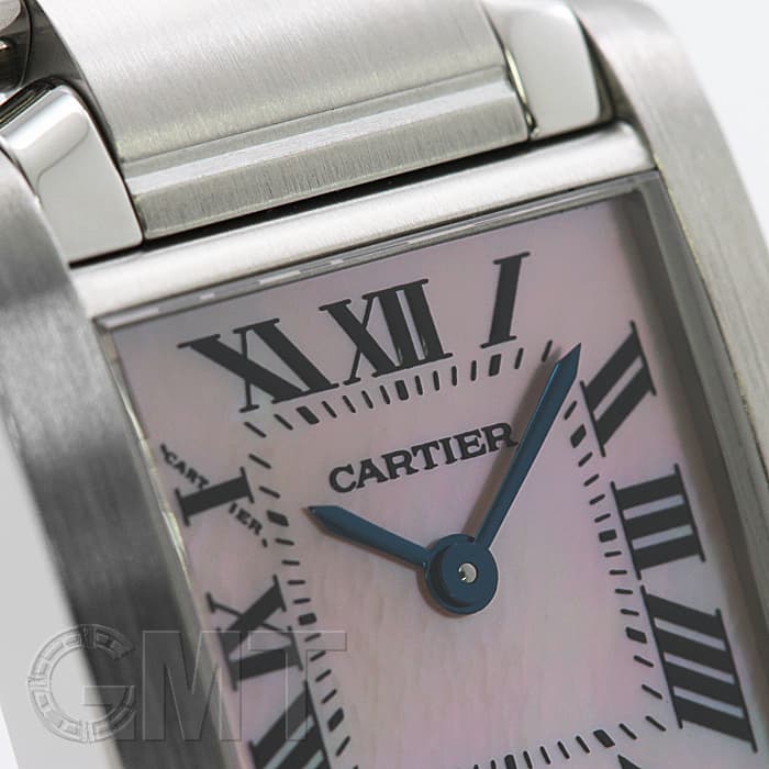 カルティエ タンクフランセーズ SM W51028Q3 レディース 中古 腕時計 中古)CARTIER カルティエ タンク フランセーズ SM W51028Q3（商品ID