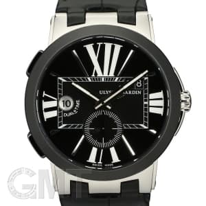 ULYSSE NARDIN ユリス・ナルダン エグゼクティブ デュアルタイム ブラック 243-00/42 メイン
