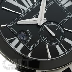 ULYSSE NARDIN ユリス・ナルダン エグゼクティブ デュアルタイム ブラック 243-00/42 メイン