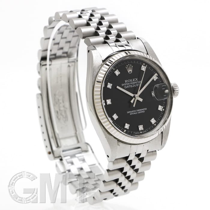 中古)ROLEX ロレックス デイトジャスト 16014G ブラック ジュビリー