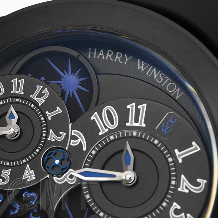 新品)HARRY WINSTON ハリー・ウィンストン オーシャン デュアルタイム