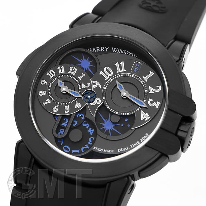 新品)HARRY WINSTON ハリー・ウィンストン オーシャン デュアルタイム