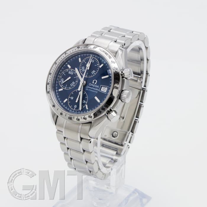 中古)OMEGA オメガ スピードマスター デイト ブルー 3513.80（商品ID