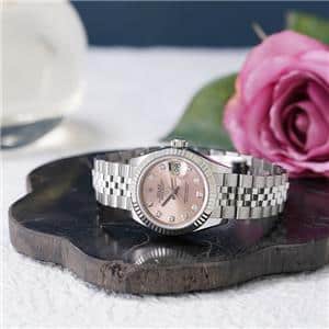 ROLEX ロレックス デイトジャスト 28 279174G ピンク 10Pダイヤ メイン