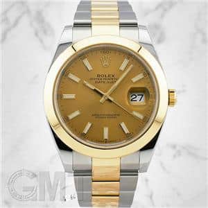 ROLEX ロレックス デイトジャスト 41 126303 シャンパン オイスターブレスレット メイン