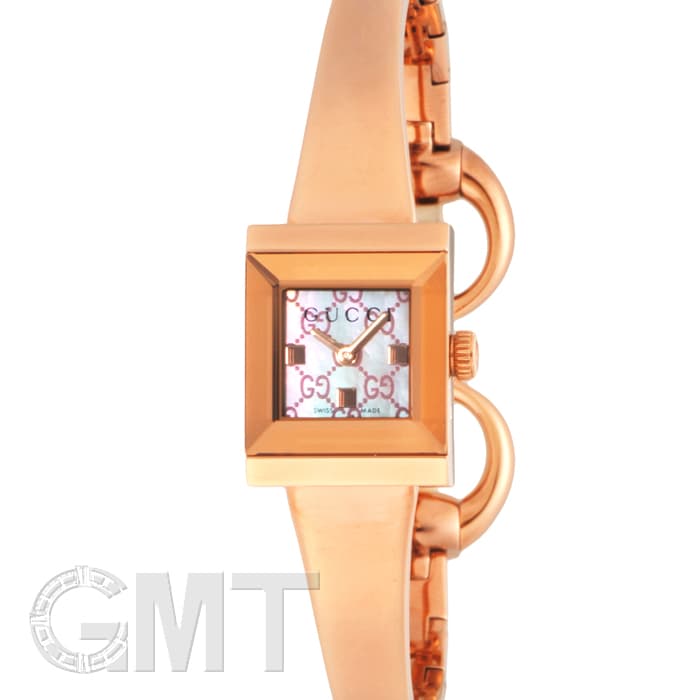 電池交換済 GUCCI グッチ 時計 Gフレーム クォーツ 128.5 スクエア 新品)GUCCI グッチ Gフレーム YA128518（商品ID：2717002277238）詳細