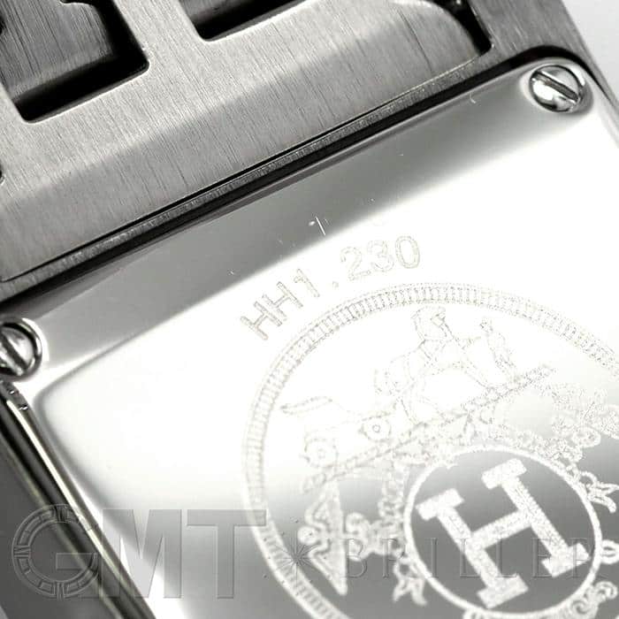 中古)HERMES エルメス Hウォッチ HH1.230.361 ベゼルダイヤ