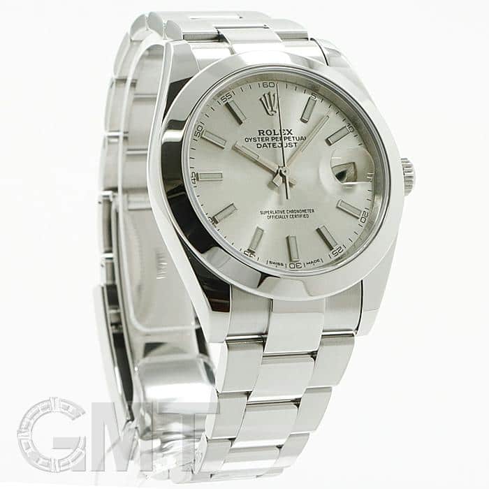 中古)ROLEX ロレックス デイトジャスト 41 126300 シルバー