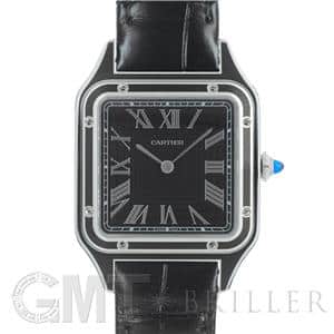 CARTIER カルティエ サントス デュモン LM WSSA0046 ブラックラッカー メイン