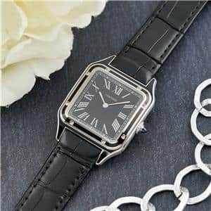 CARTIER カルティエ サントス デュモン LM WSSA0046 ブラックラッカー メイン