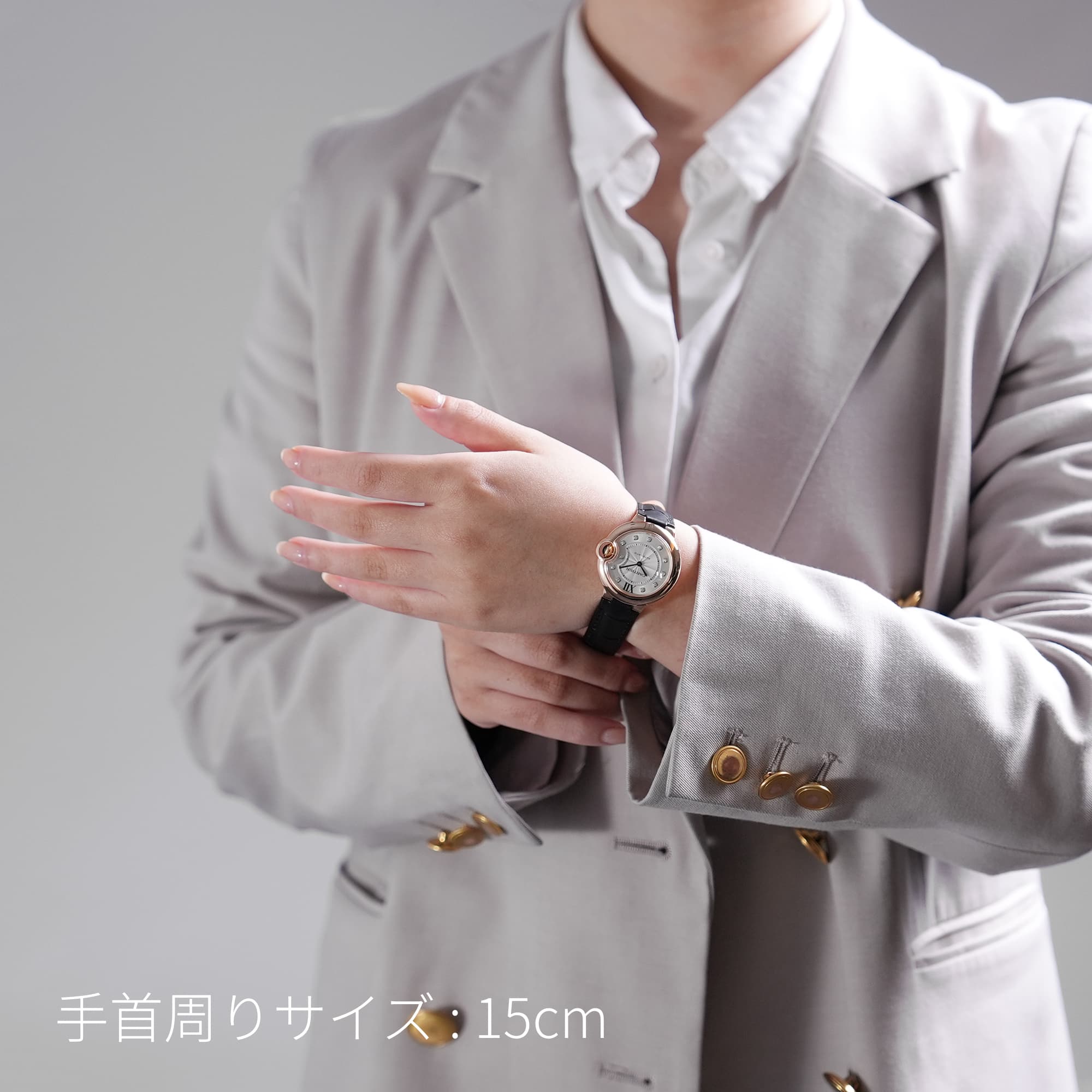 中古)CARTIER カルティエ バロンブルー ドゥ カルティエ ウォッチ 33mm 