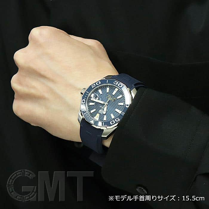 タグホイヤー　アクアレーサー　WAY201B 自動巻き　ネイビー 新品)TAG HEUER タグ・ホイヤー アクアレーサー 300M WAY201B.FT6150