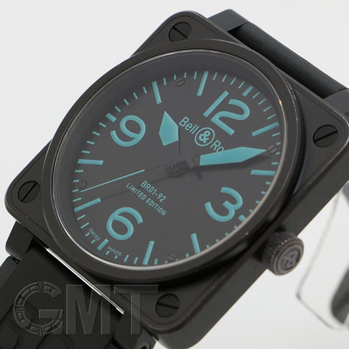 中古)BELL & ROSS ベル&ロス BR 01-92 BLUE 限定（商品ID 
