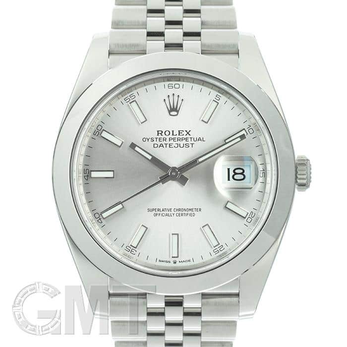 中古)ROLEX ロレックス デイトジャスト 41 126300 シルバー ジュビリー