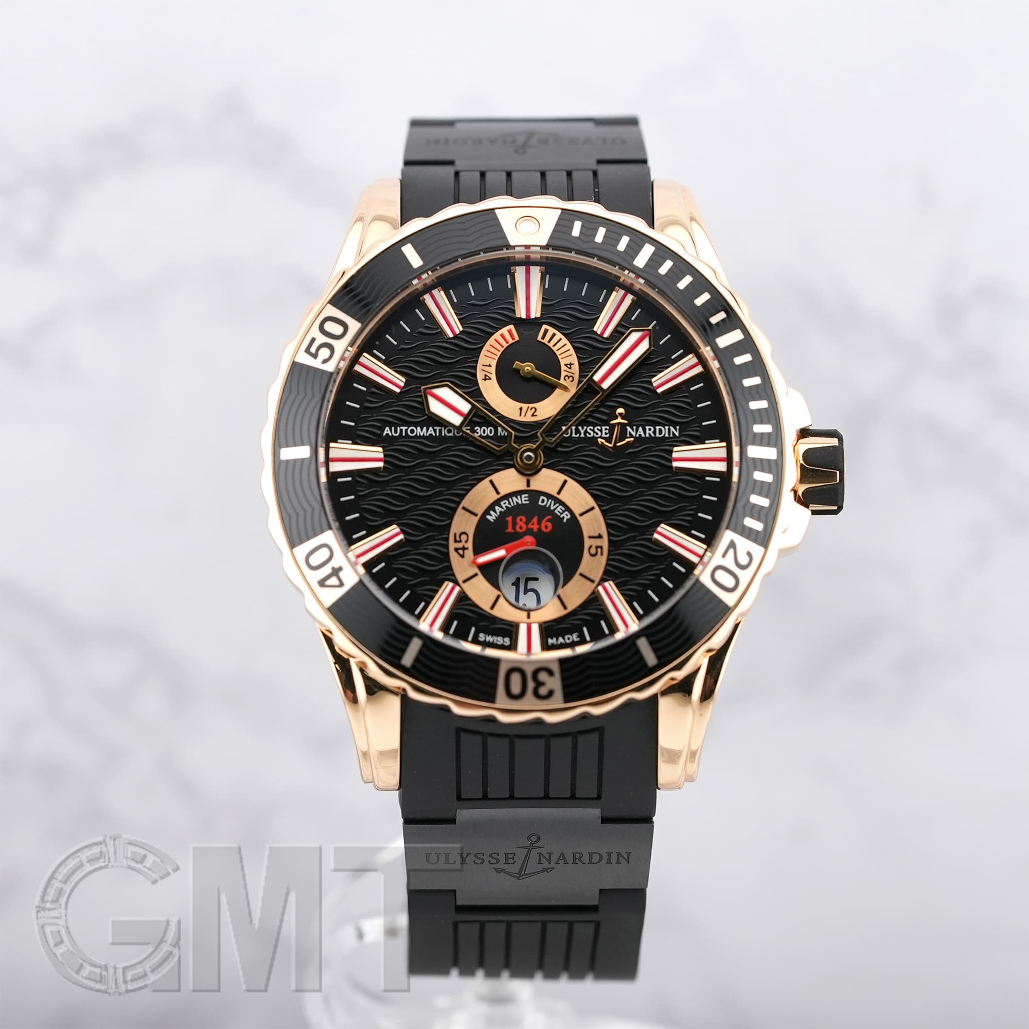 中古)ULYSSE NARDIN ユリス・ナルダン マリーン ダイバー 43mm 266-10