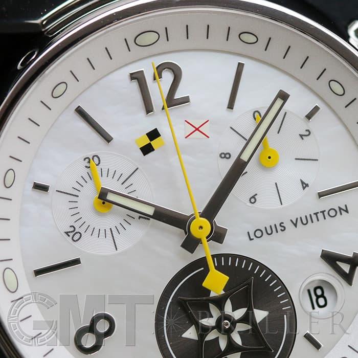 中古)LOUIS VUITTON ルイ・ヴィトン タンブール ラブリーカップ クロノ