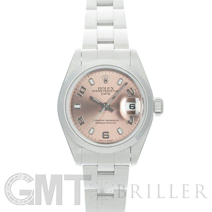 中古)ROLEX ロレックス オイスターパーペチュアル デイト 79160 ピンク 