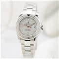 ROLEX ロレックス ヨットマスター 35mm 168622 プラチナダイヤル
