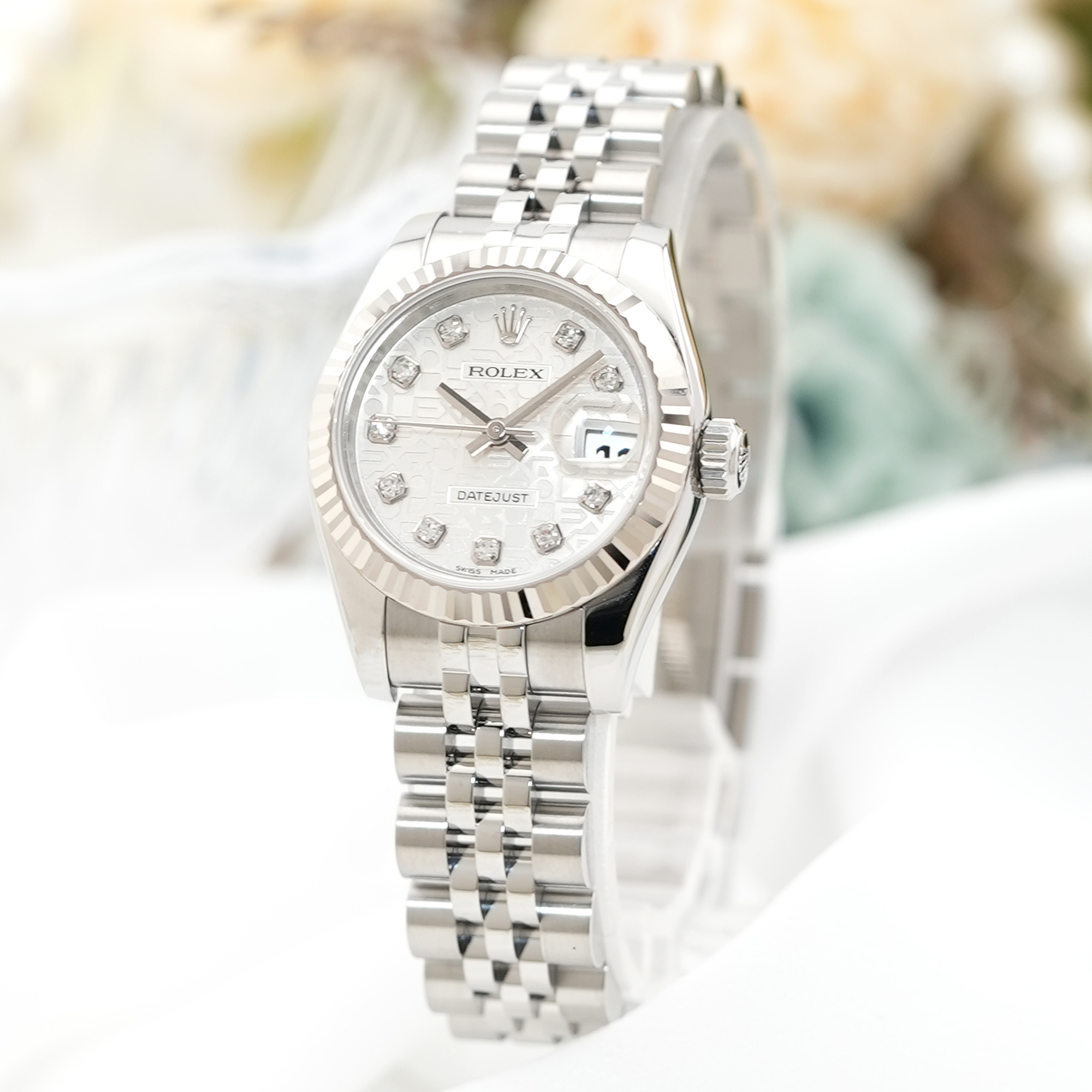中古)ROLEX ロレックス デイトジャスト 179174G シルバー
