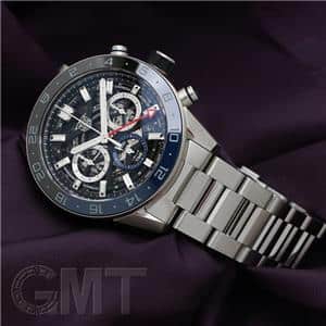 TAG HEUER タグ・ホイヤー カレラ キャリバー ホイヤー02 クロノグラフ GMT CBG2A1Z.BA0658 メイン