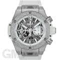 HUBLOT ウブロ ビッグバン ウニコ チタニウム ホワイト ダイヤモンド 42 mm 441.NE.2010.RW.1104
