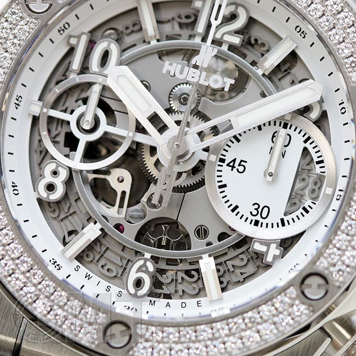 新品)HUBLOT ウブロ ビッグバン ウニコ チタニウム ホワイト