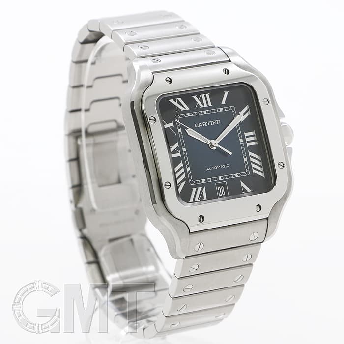 d*f カルティエ サントス ドゥ カルティエ LM WSSA0030 中古)CARTIER カルティエ サントス ドゥ カルティエ LM WSSA0030
