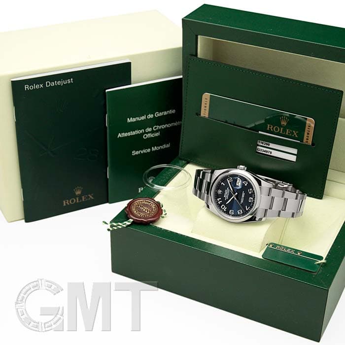 中古)ROLEX ロレックス デイトジャスト 116200 ブルーコンセントリック