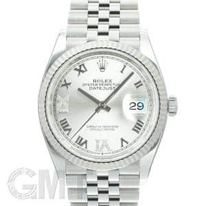 ROLEX ロレックス デイトジャスト 36 126234 シルバー VI IXダイヤ ジュビリーブレスレット メイン