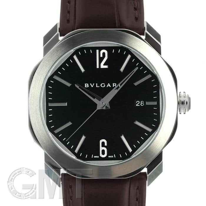 新品)BVLGARI ブルガリ オクト ローマ OC41C1SLD ブラウン（商品ID 