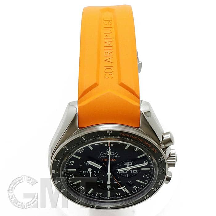 新品)OMEGA オメガ スピードマスター HB-SIA GMT コーアクシャル