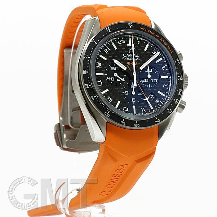 新品)OMEGA オメガ スピードマスター HB-SIA GMT コーアクシャル