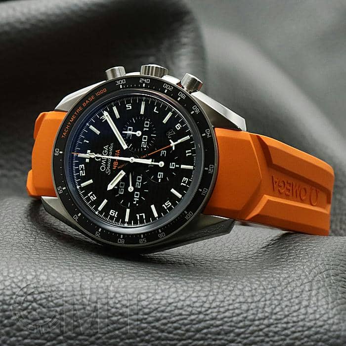 新品)OMEGA オメガ スピードマスター HB-SIA GMT コーアクシャル