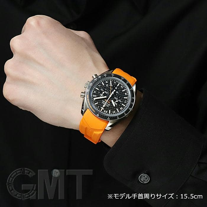オメガ OMEGA オメガ Speedmaster HB-SIAオレンジ 新品)OMEGA オメガ スピードマスター HB-SIA GMT コーアクシャル