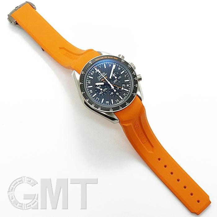 新品)OMEGA オメガ スピードマスター HB-SIA GMT コーアクシャル