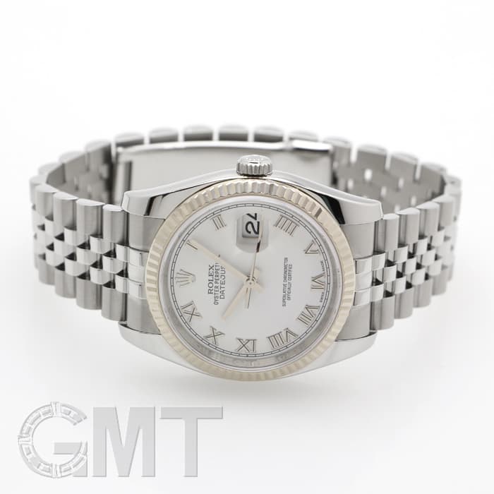 中古)ROLEX ロレックス デイトジャスト 116234 ホワイトローマ（商品ID